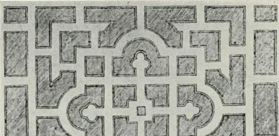 An illustration from Villas of Florence and Tuscany, 1922, leaf 65