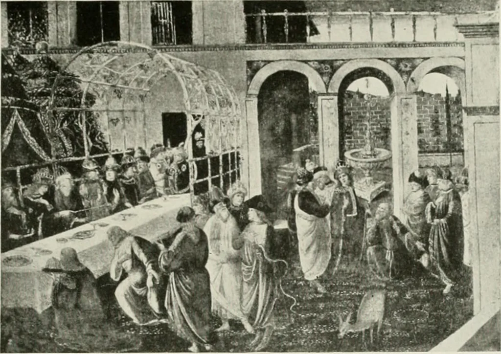 An illustration from Villas of Florence and Tuscany, 1922, leaf 78