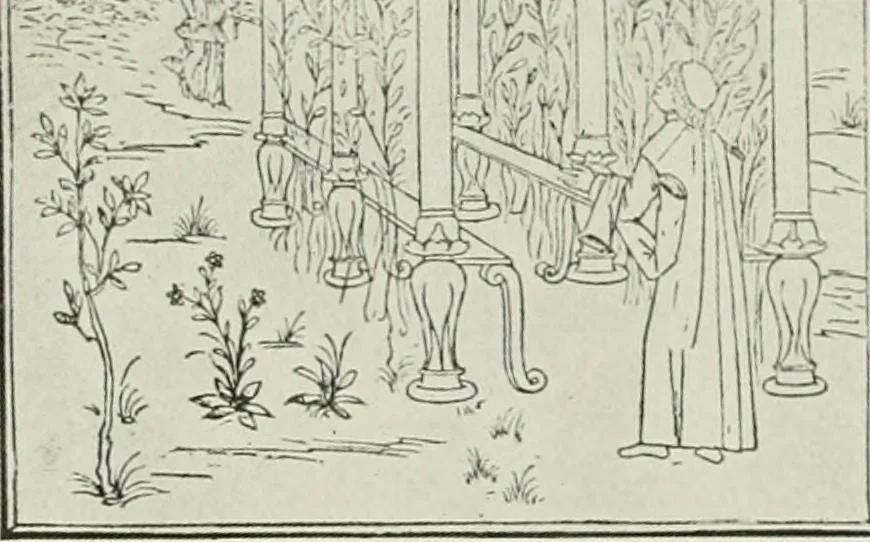 An illustration from Villas of Florence and Tuscany, 1922, leaf 78