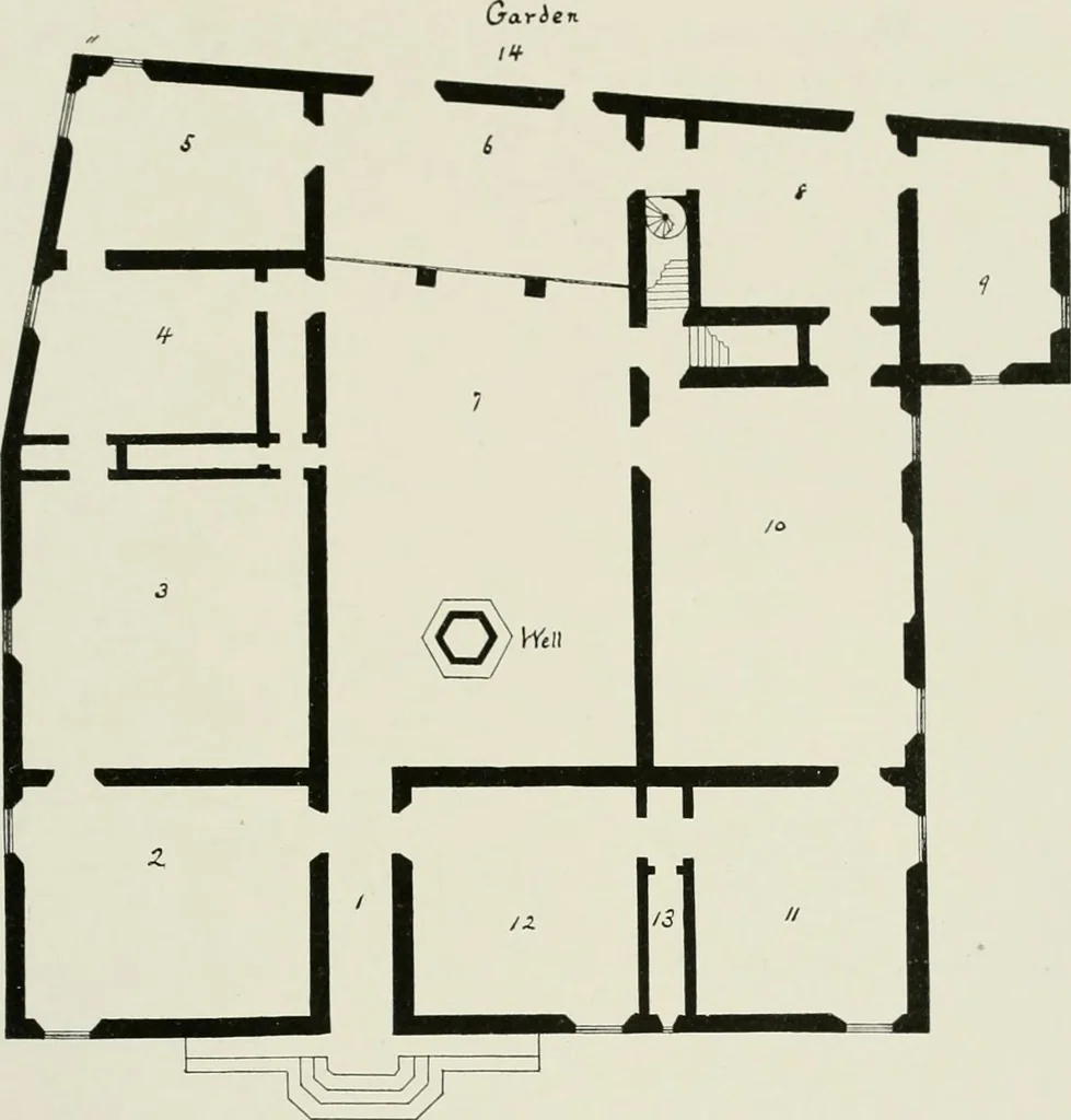 An illustration from Villas of Florence and Tuscany, 1922, leaf 90