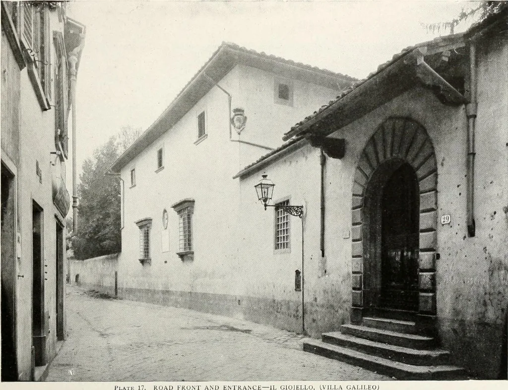 An illustration from Villas of Florence and Tuscany, 1922, leaf 111
