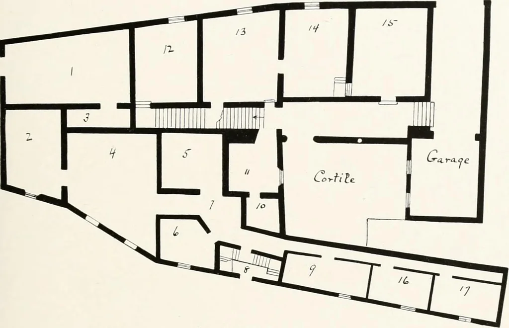 An illustration from Villas of Florence and Tuscany, 1922, leaf 122