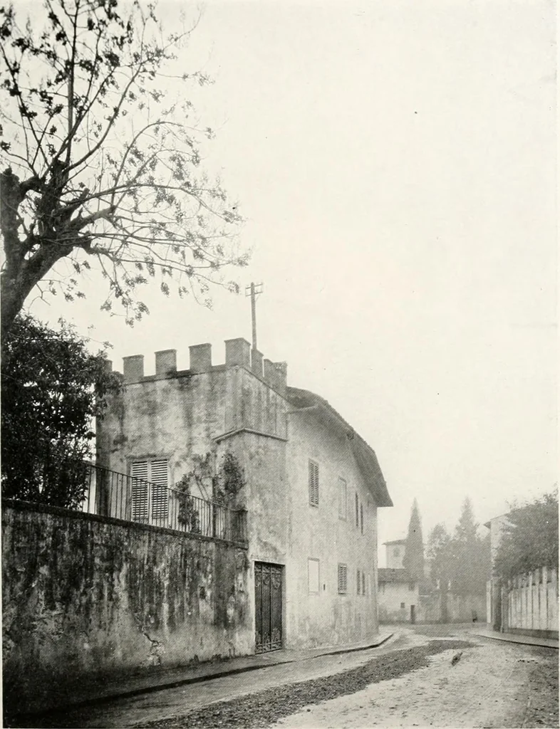 An illustration from Villas of Florence and Tuscany, 1922, leaf 124