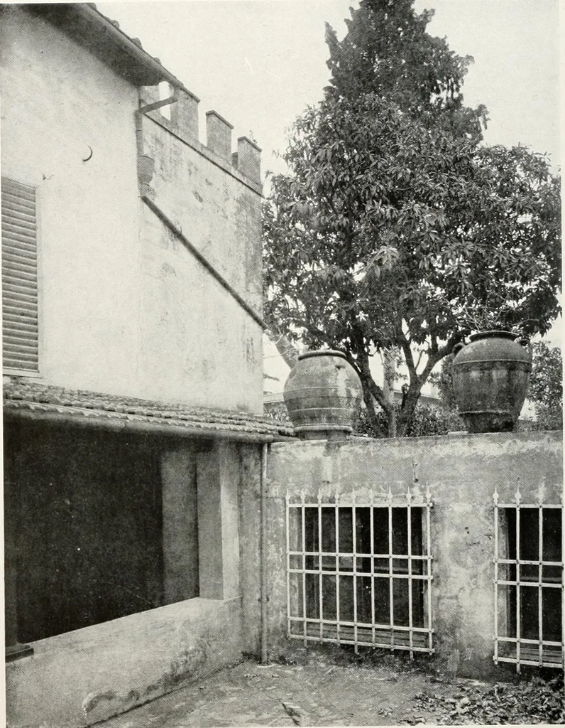 An illustration from Villas of Florence and Tuscany, 1922, leaf 127
