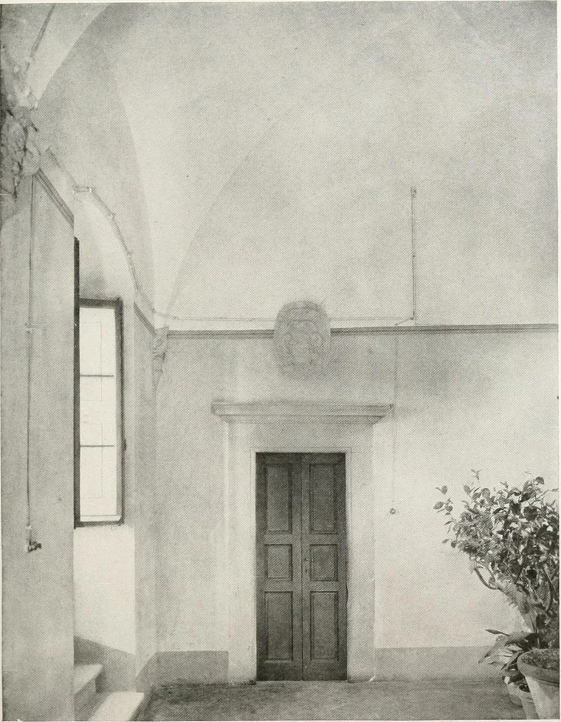 An illustration from Villas of Florence and Tuscany, 1922, leaf 158