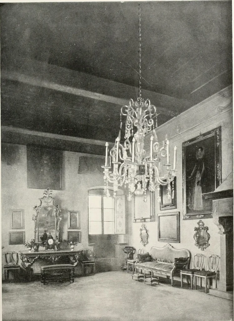 An illustration from Villas of Florence and Tuscany, 1922, leaf 170