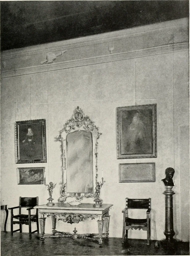 An illustration from Villas of Florence and Tuscany, 1922, leaf 172