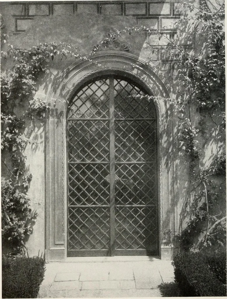 An illustration from Villas of Florence and Tuscany, 1922, leaf 191