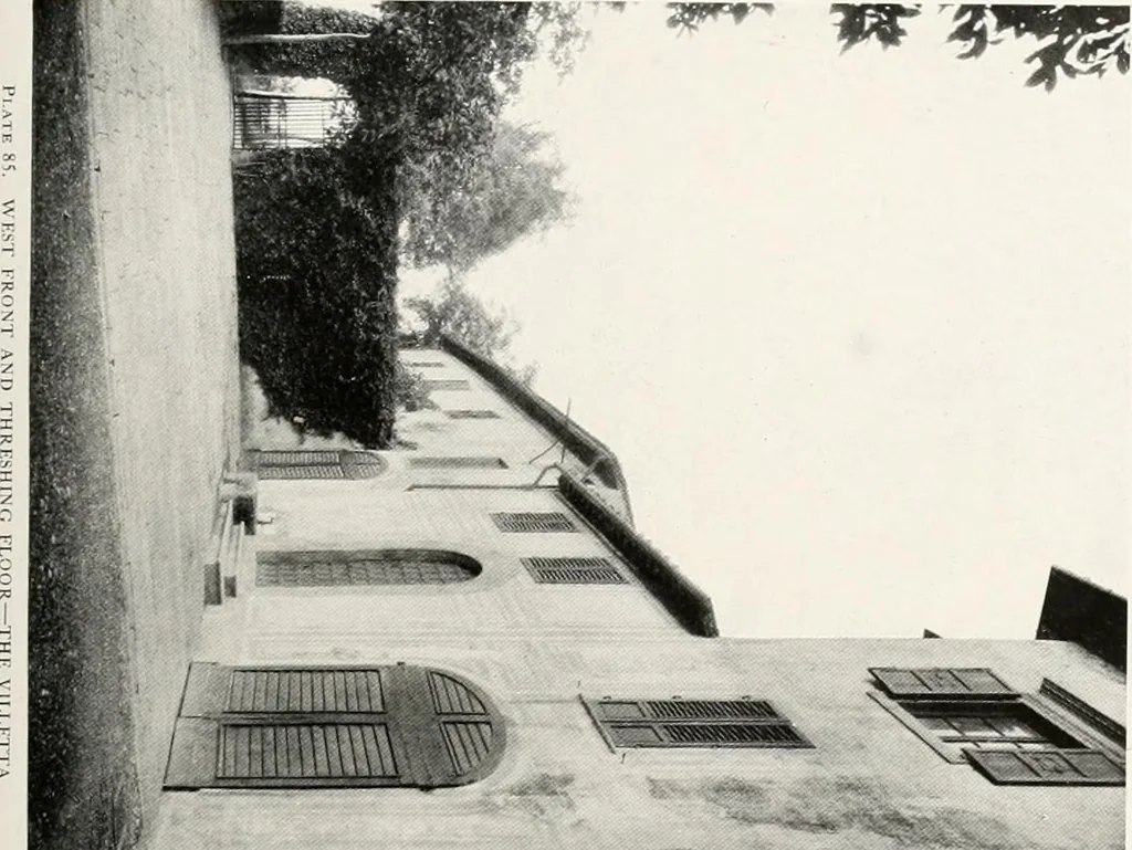 An illustration from Villas of Florence and Tuscany, 1922, leaf 194