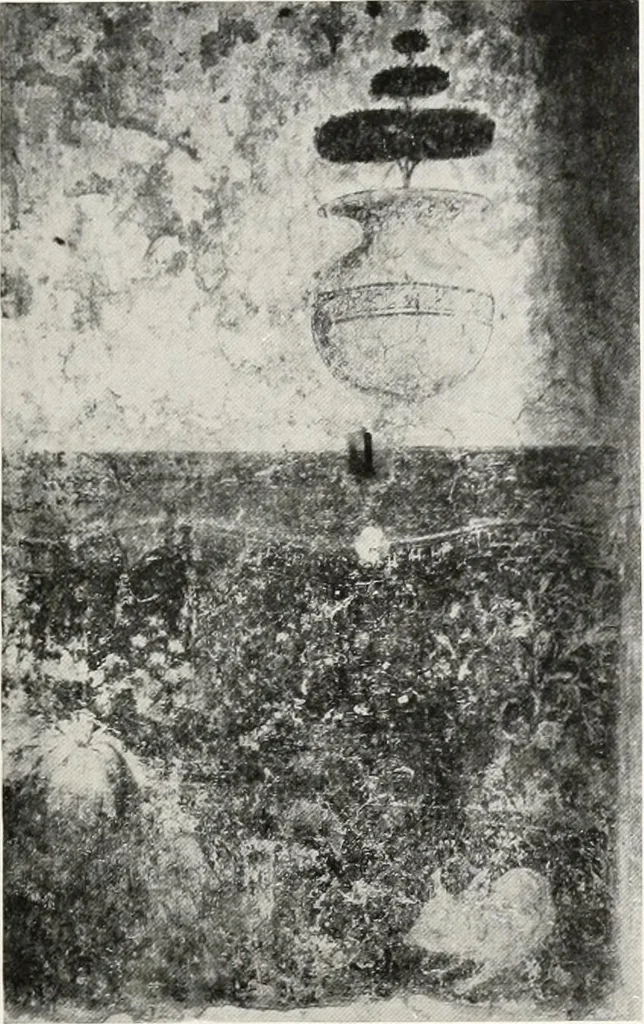 An illustration from Villas of Florence and Tuscany, 1922, leaf 196