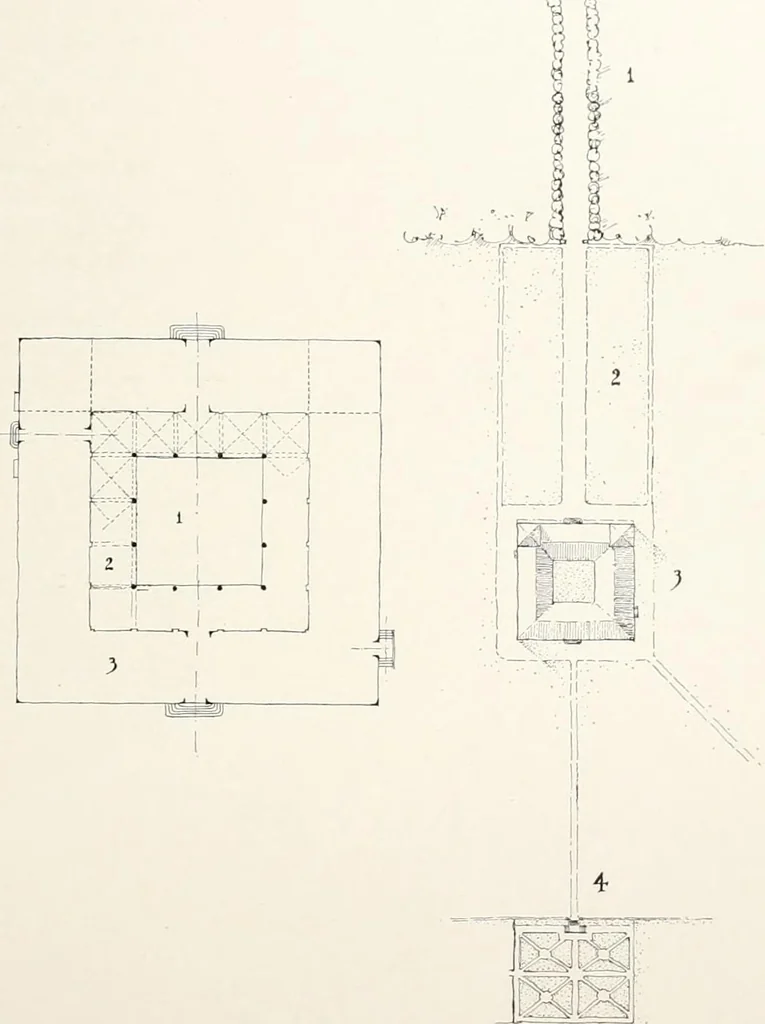 An illustration from Villas of Florence and Tuscany, 1922, leaf 246