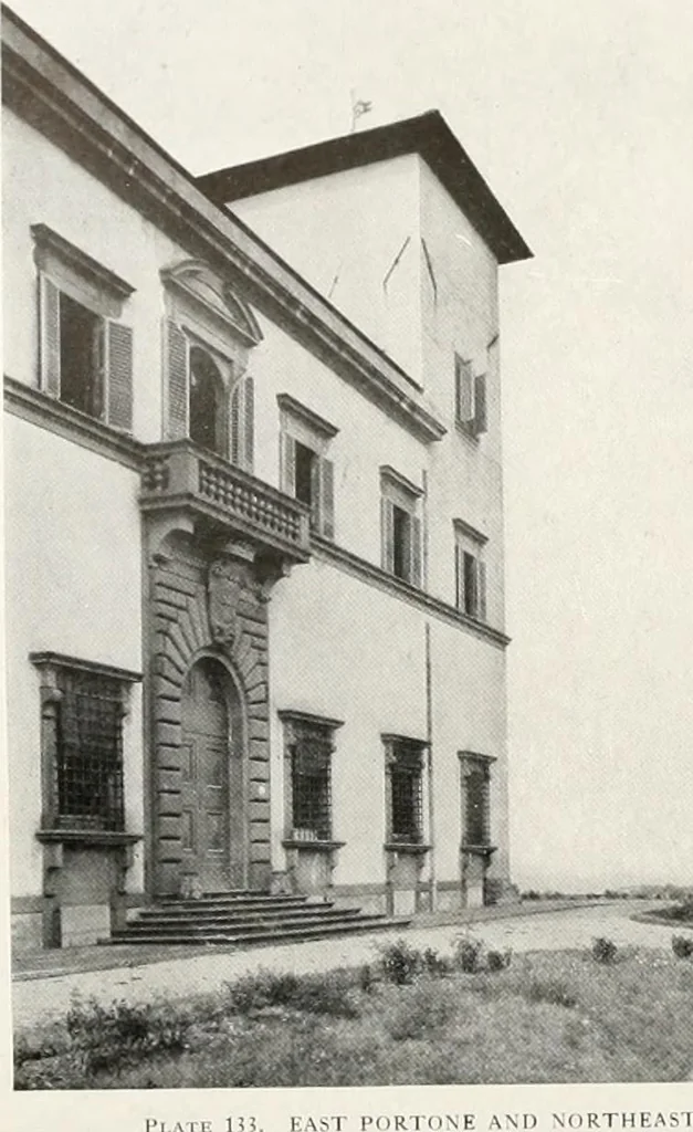 An illustration from Villas of Florence and Tuscany, 1922, leaf 250
