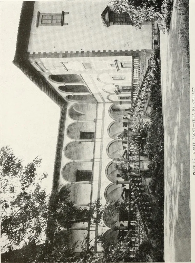 An illustration from Villas of Florence and Tuscany, 1922, leaf 265