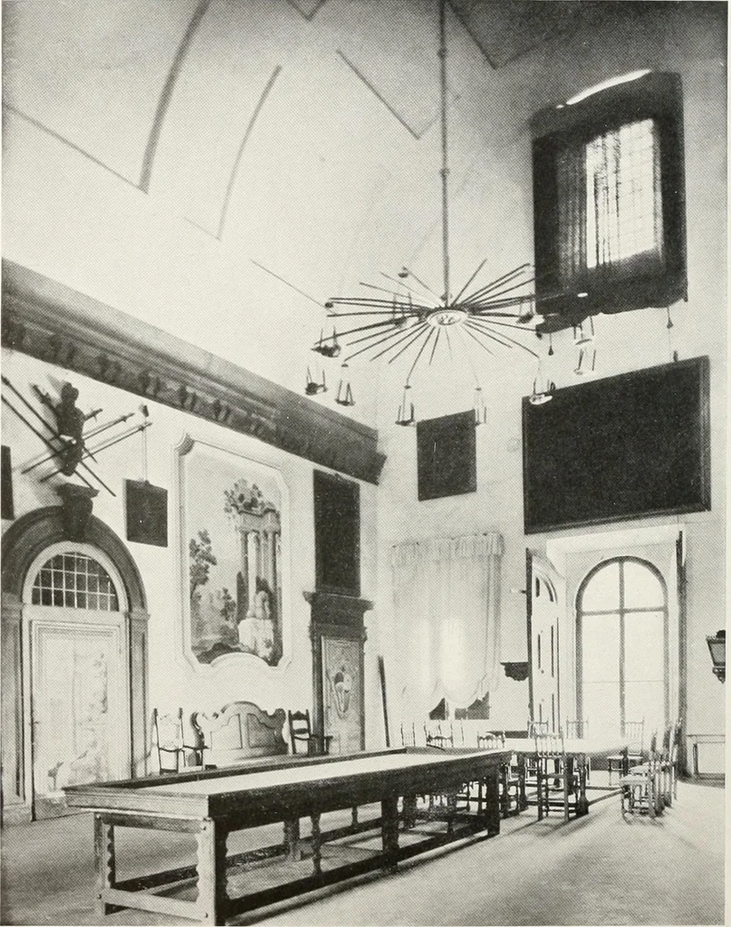 An illustration from Villas of Florence and Tuscany, 1922, leaf 273