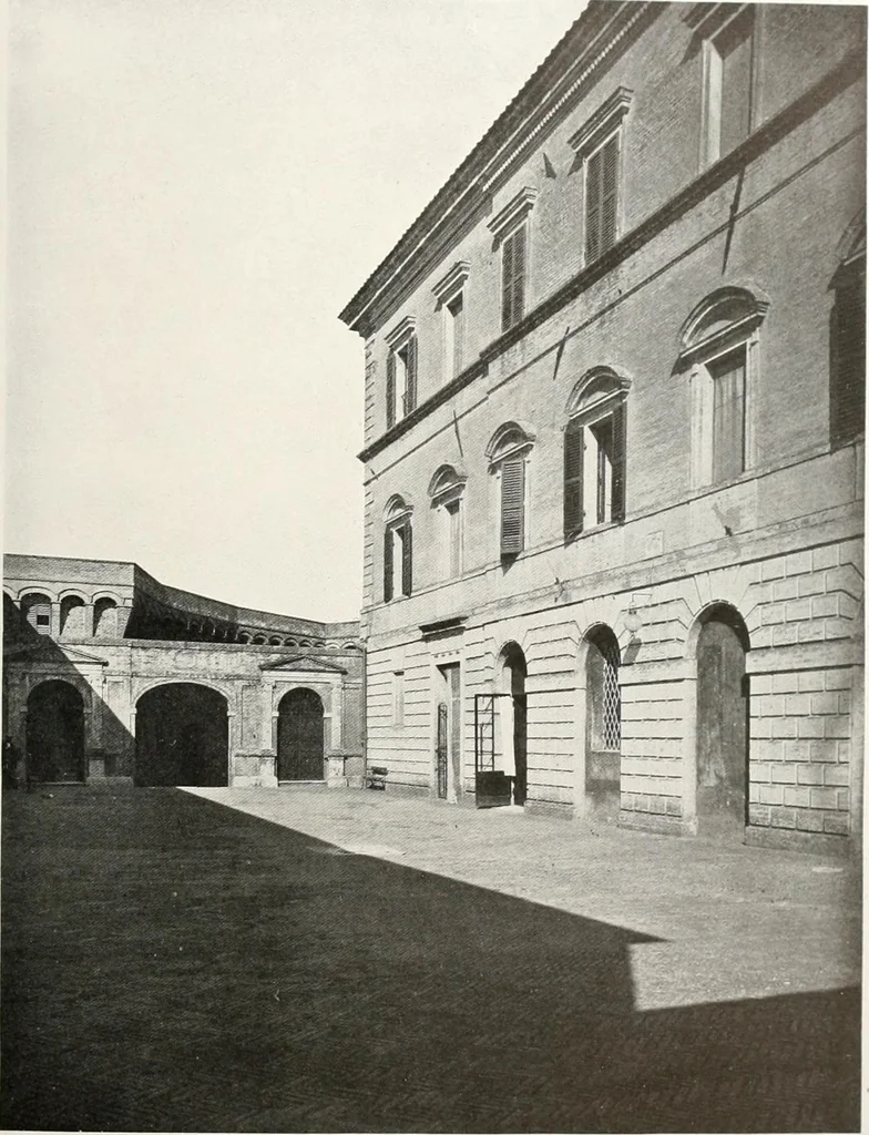 An illustration from Villas of Florence and Tuscany, 1922, leaf 284