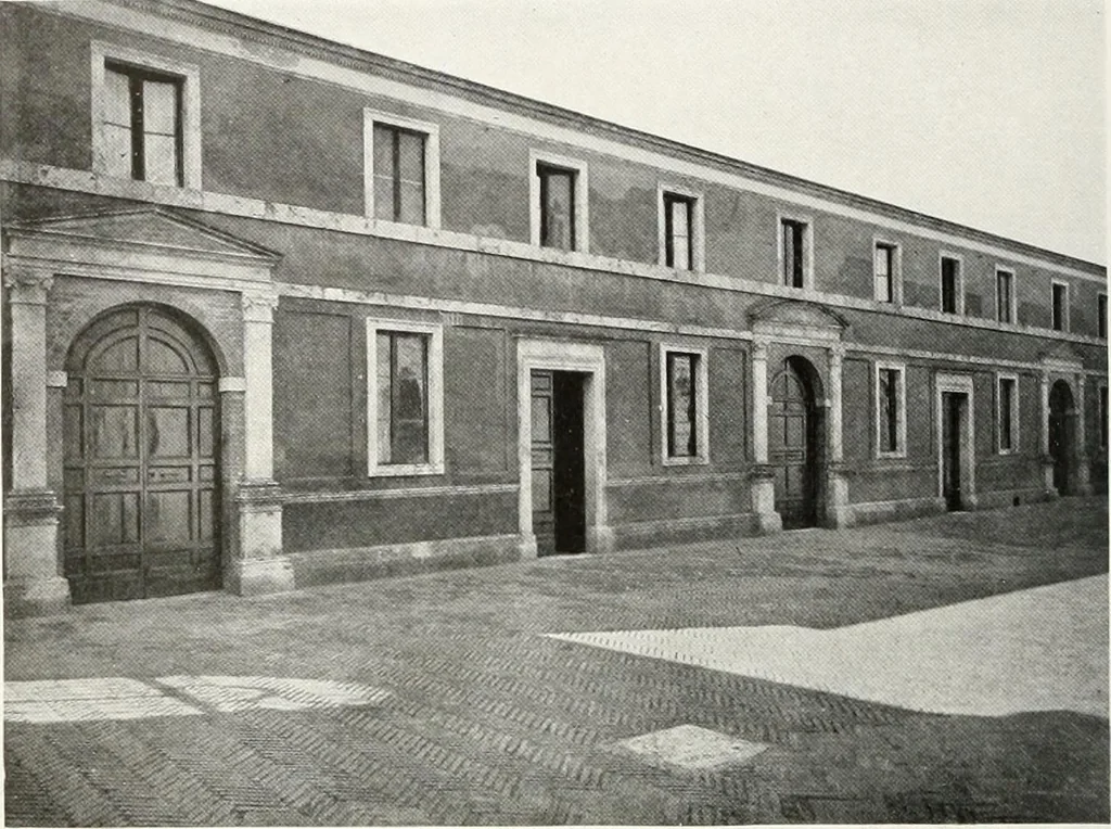 An illustration from Villas of Florence and Tuscany, 1922, leaf 285