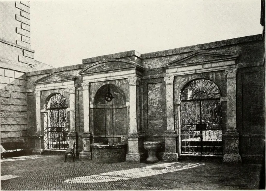An illustration from Villas of Florence and Tuscany, 1922, leaf 285