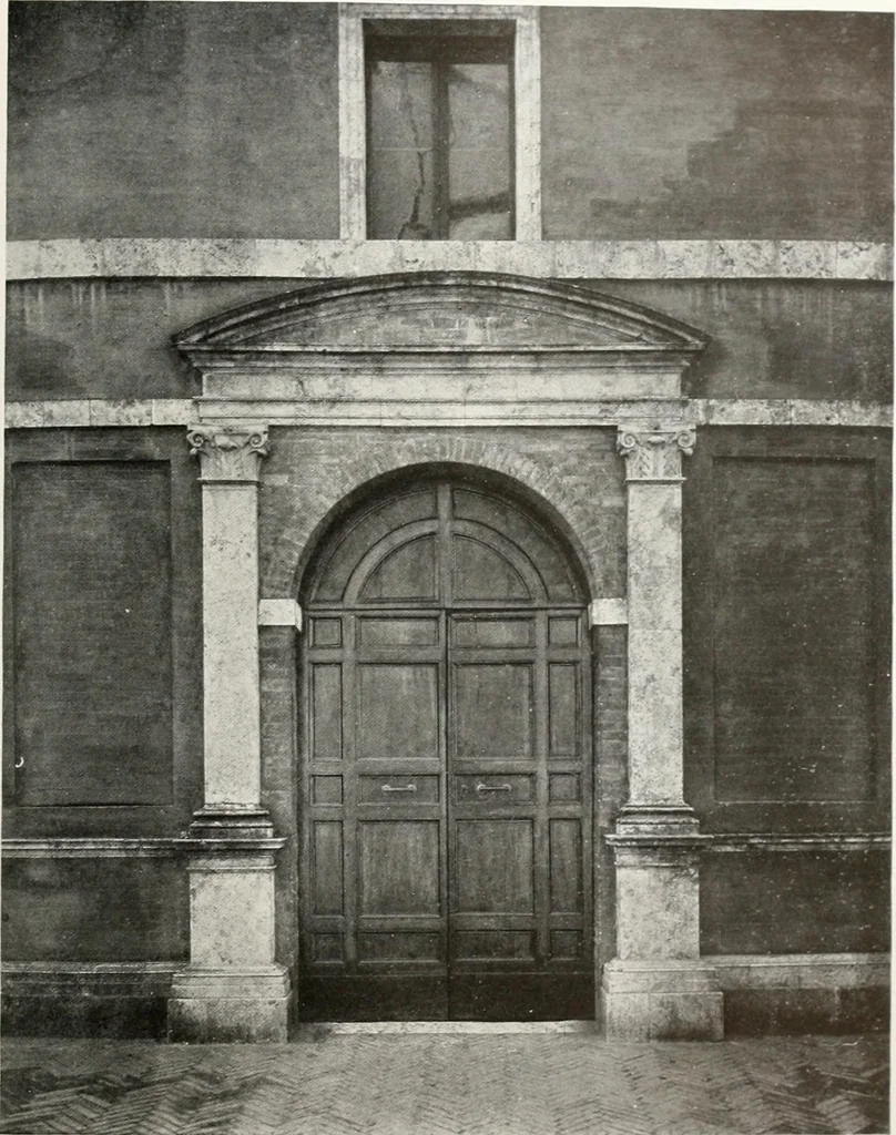 An illustration from Villas of Florence and Tuscany, 1922, leaf 286