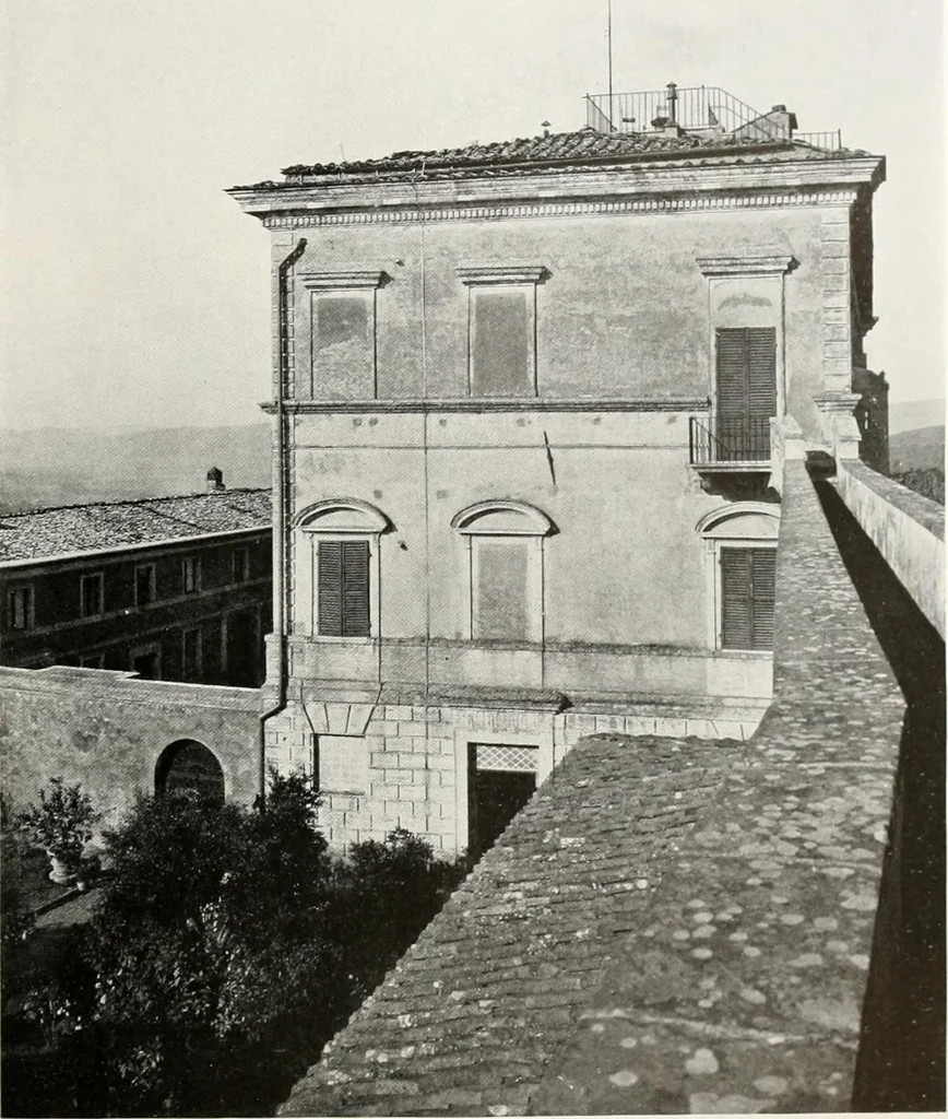 An illustration from Villas of Florence and Tuscany, 1922, leaf 290