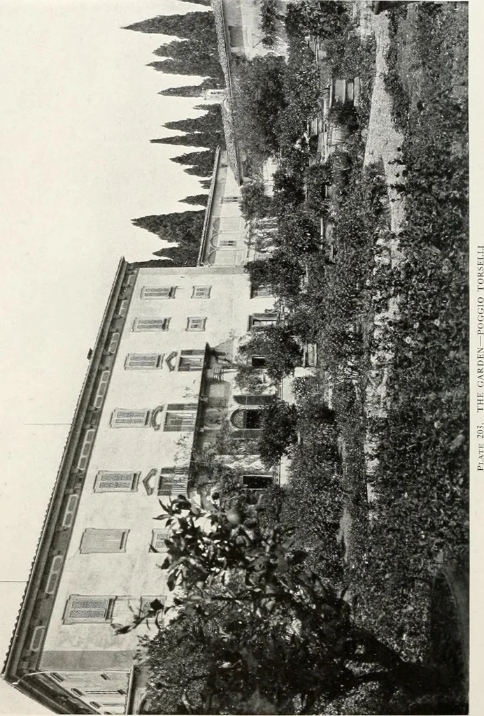 An illustration from Villas of Florence and Tuscany, 1922, leaf 325