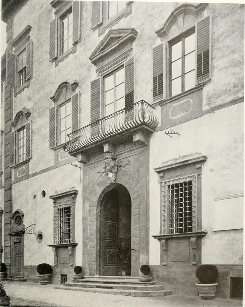 An illustration from Villas of Florence and Tuscany, 1922, leaf 336