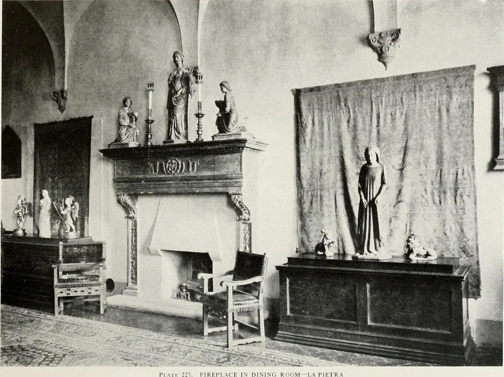 An illustration from Villas of Florence and Tuscany, 1922, leaf 347