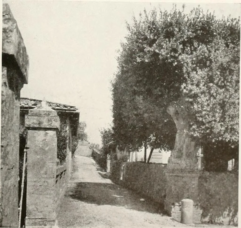 An illustration from Villas of Florence and Tuscany, 1922, leaf 378