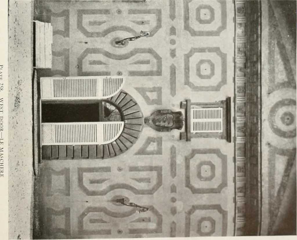An illustration from Villas of Florence and Tuscany, 1922, leaf 388