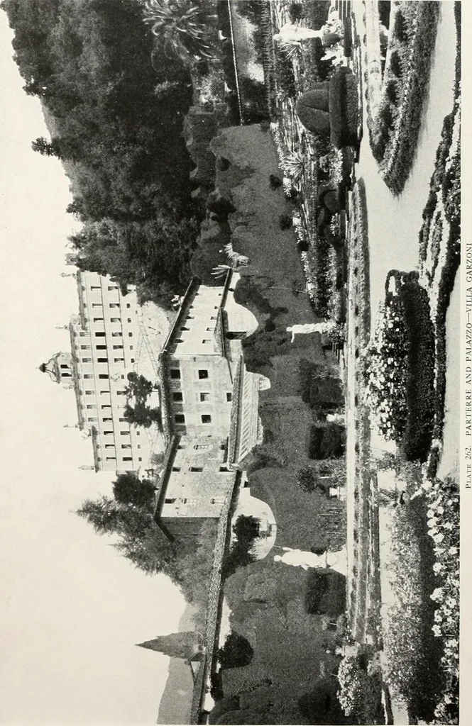 An illustration from Villas of Florence and Tuscany, 1922, leaf 399