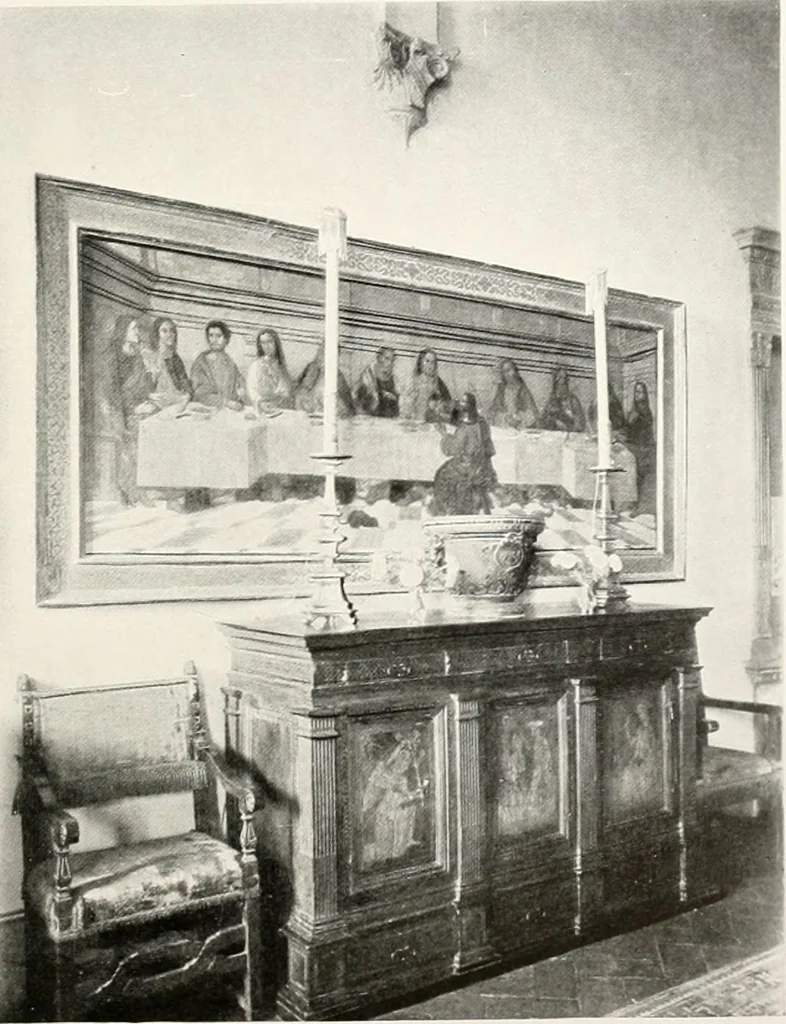 An illustration from Villas of Florence and Tuscany, 1922, leaf 64
