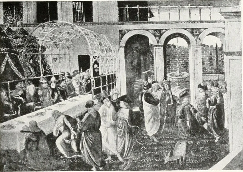 An illustration from Villas of Florence and Tuscany, 1922, leaf 78