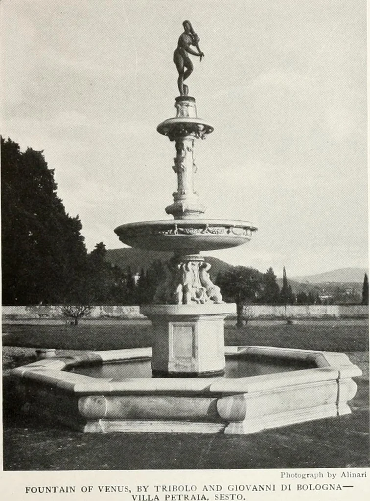 An illustration from Villas of Florence and Tuscany, 1922, leaf 79