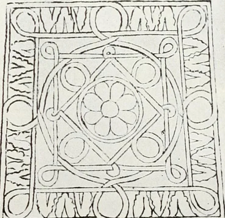An illustration from Villas of Florence and Tuscany, 1922, leaf 83