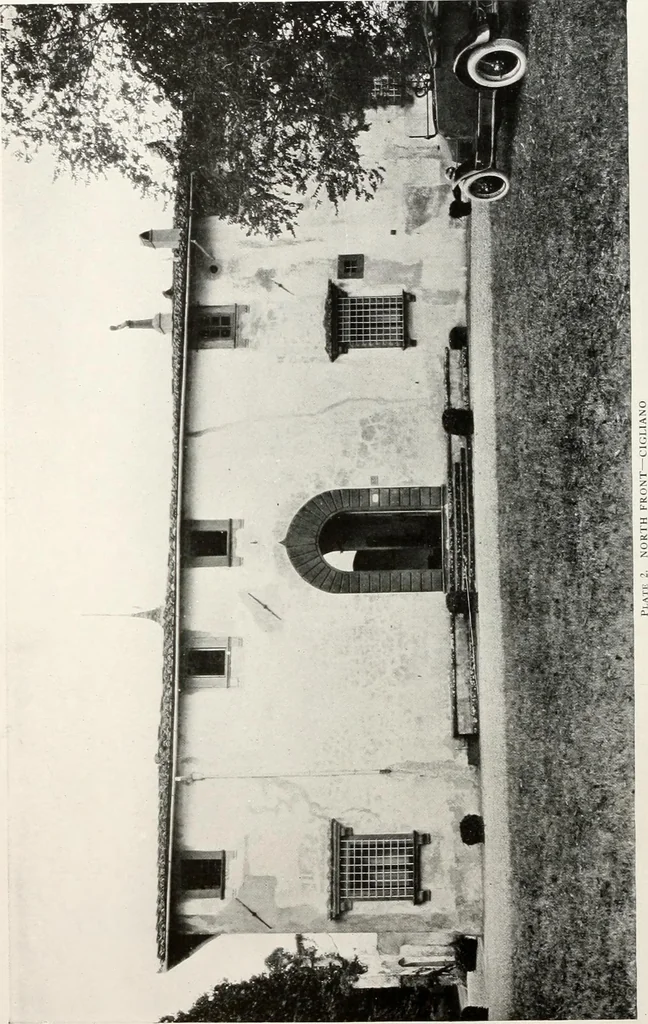 An illustration from Villas of Florence and Tuscany, 1922, leaf 91