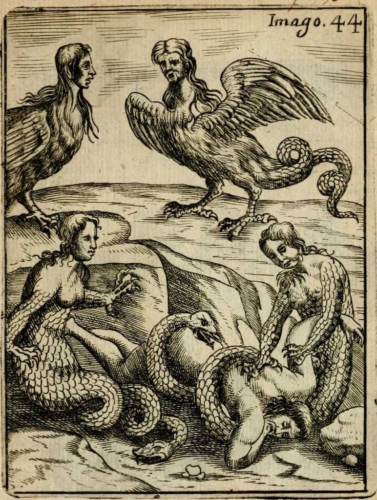 An illustration from Vincentii Chartarii Rhegiensis Imagines deorum, qui ab antiquis colebantur : unâ cum earum declaratione & historia in qua simulacra, ritus, caeremoniae magnaque ex parte veterum religio explicatur ... : hinc inde, 1687, leaf 342