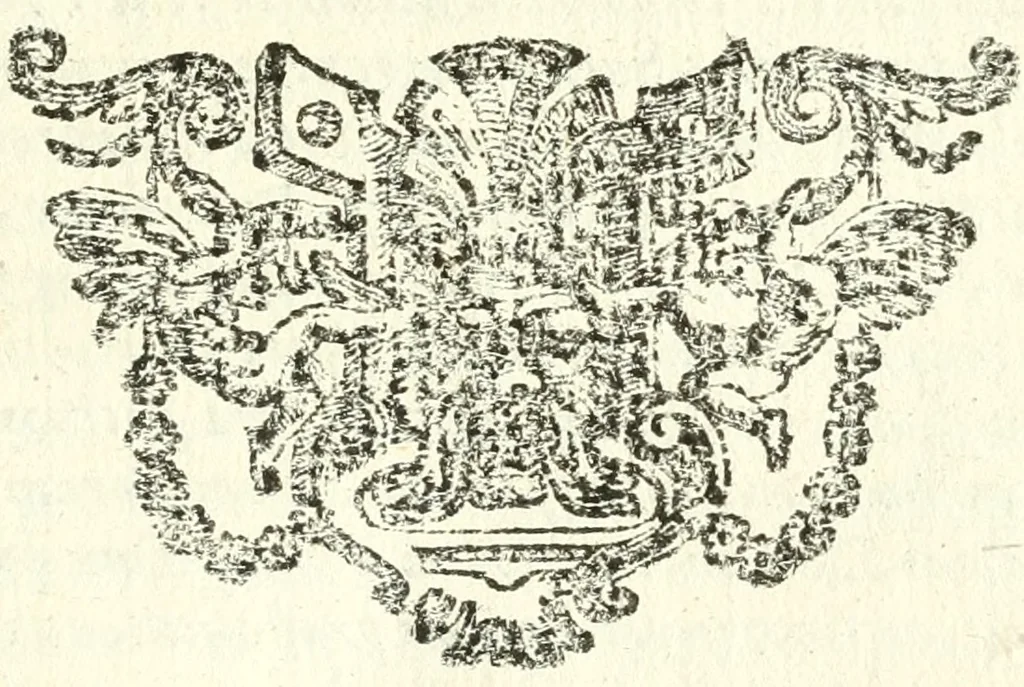 An illustration from Vindex Neapolitanae nobilitatis Caroli Borrelli cleric. regul. minor., animaduersio in Francisci Aelii Marchesii librum De Neapolitanis familiis, 1653, leaf 116