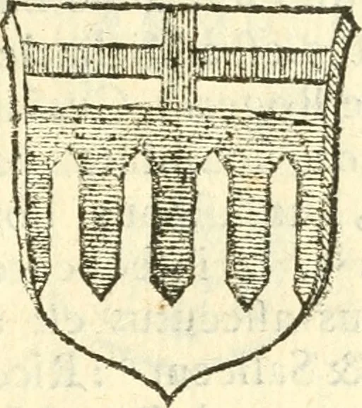 An illustration from Vindex Neapolitanae nobilitatis Caroli Borrelli cleric. regul. minor., animaduersio in Francisci Aelii Marchesii librum De Neapolitanis familiis, 1653, leaf 180