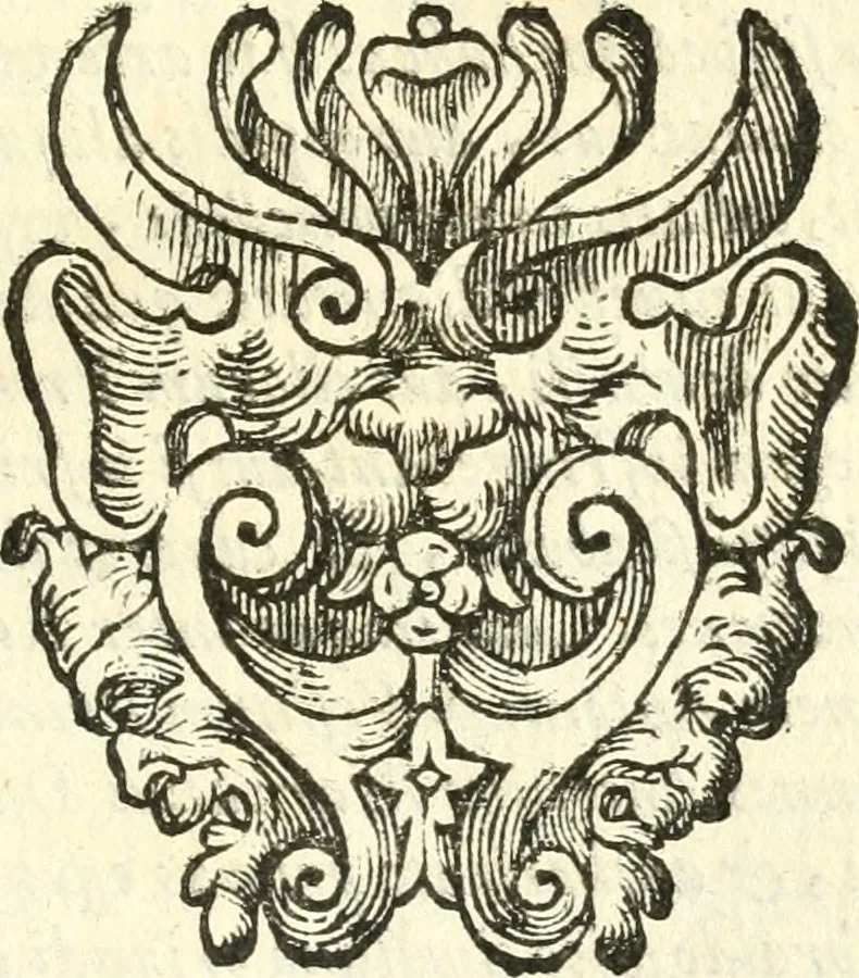 An illustration from Vindex Neapolitanae nobilitatis Caroli Borrelli cleric. regul. minor., animaduersio in Francisci Aelii Marchesii librum De Neapolitanis familiis, 1653, leaf 194