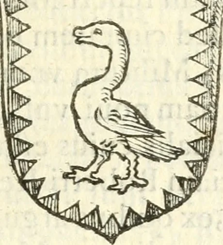 An illustration from Vindex Neapolitanae nobilitatis Caroli Borrelli cleric. regul. minor., animaduersio in Francisci Aelii Marchesii librum De Neapolitanis familiis, 1653, leaf 218