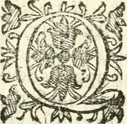 An illustration from Vindex Neapolitanae nobilitatis Caroli Borrelli cleric. regul. minor., animaduersio in Francisci Aelii Marchesii librum De Neapolitanis familiis, 1653, leaf 26