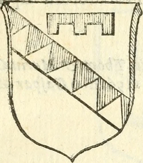 An illustration from Vindex Neapolitanae nobilitatis Caroli Borrelli cleric. regul. minor., animaduersio in Francisci Aelii Marchesii librum De Neapolitanis familiis, 1653, leaf 42