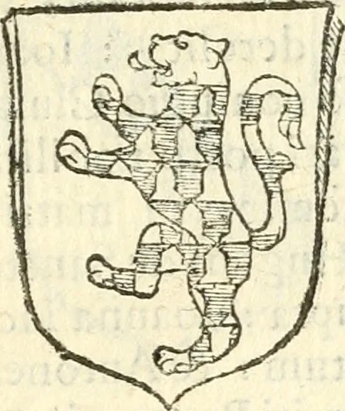 An illustration from Vindex Neapolitanae nobilitatis Caroli Borrelli cleric. regul. minor., animaduersio in Francisci Aelii Marchesii librum De Neapolitanis familiis, 1653, leaf 44