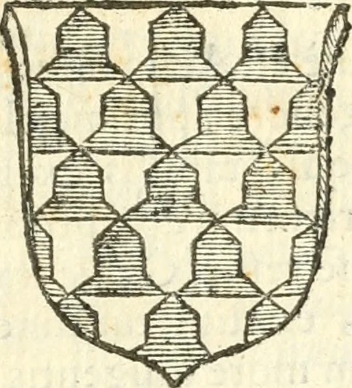 An illustration from Vindex Neapolitanae nobilitatis Caroli Borrelli cleric. regul. minor., animaduersio in Francisci Aelii Marchesii librum De Neapolitanis familiis, 1653, leaf 68