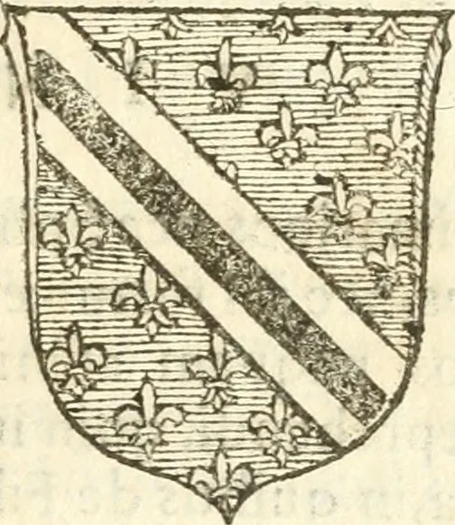 An illustration from Vindex Neapolitanae nobilitatis Caroli Borrelli cleric. regul. minor., animaduersio in Francisci Aelii Marchesii librum De Neapolitanis familiis, 1653, leaf 80