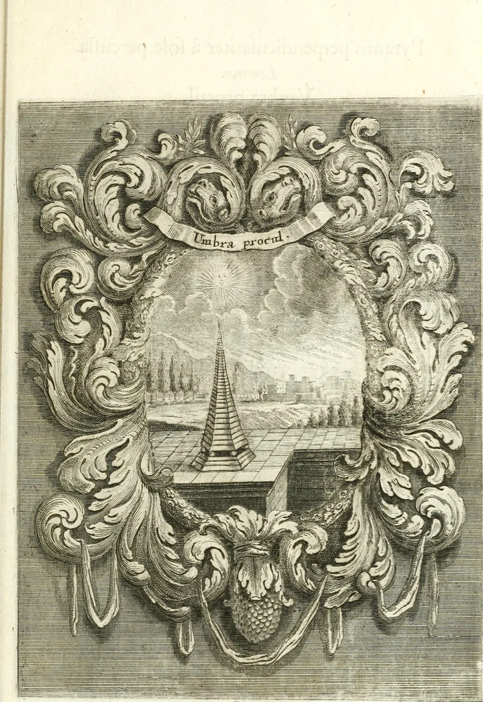 An illustration from Innocentia vindicata : in qua gravissimis argumentis ex S. Thoma petitis ostenditur, angelicum doctorem pro immaculato conceptu Deiparae sensisse & scripsisse ..., 1698, leaf 144