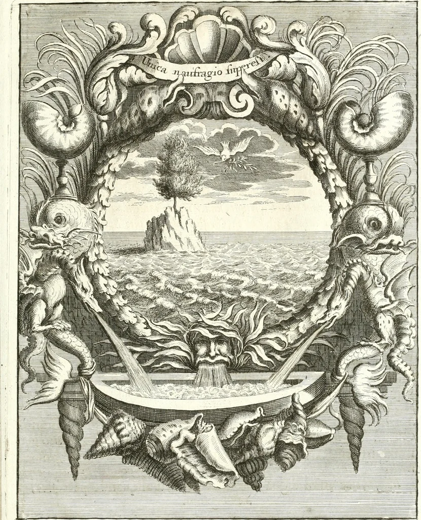 An illustration from Innocentia vindicata : in qua gravissimis argumentis ex S. Thoma petitis ostenditur, angelicum doctorem pro immaculato conceptu Deiparae sensisse & scripsisse ..., 1698, leaf 158
