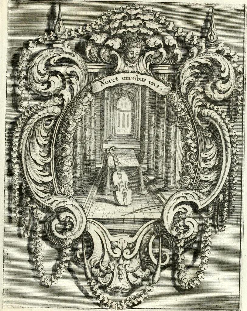 An illustration from Innocentia vindicata : in qua gravissimis argumentis ex S. Thoma petitis ostenditur, angelicum doctorem pro immaculato conceptu Deiparae sensisse & scripsisse ..., 1698, leaf 162