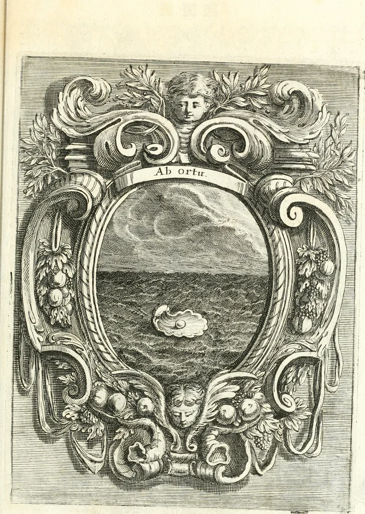 An illustration from Innocentia vindicata : in qua gravissimis argumentis ex S. Thoma petitis ostenditur, angelicum doctorem pro immaculato conceptu Deiparae sensisse & scripsisse ..., 1698, leaf 164