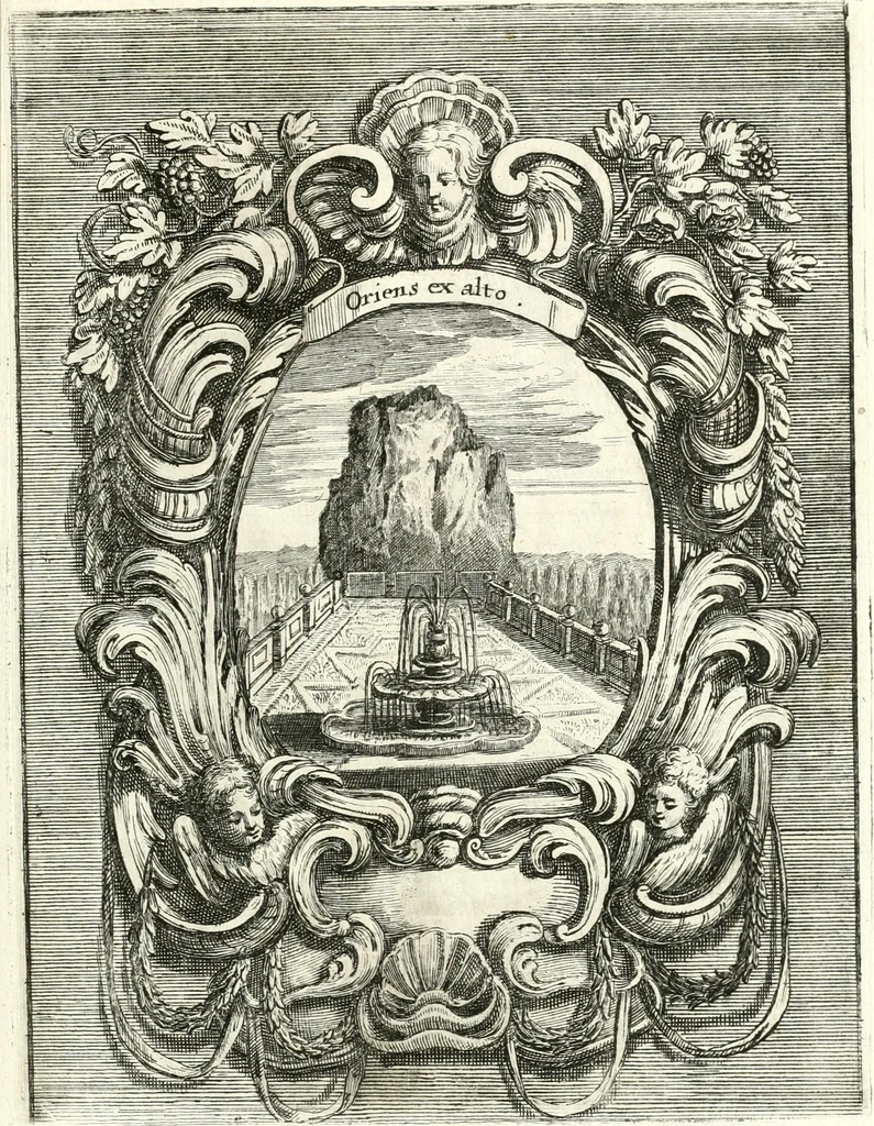 An illustration from Innocentia vindicata : in qua gravissimis argumentis ex S. Thoma petitis ostenditur, angelicum doctorem pro immaculato conceptu Deiparae sensisse & scripsisse ..., 1698, leaf 178