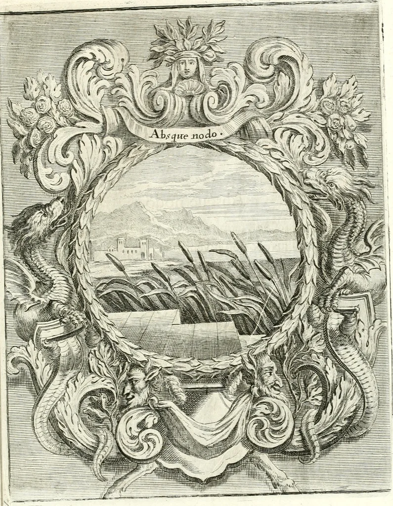 An illustration from Innocentia vindicata : in qua gravissimis argumentis ex S. Thoma petitis ostenditur, angelicum doctorem pro immaculato conceptu Deiparae sensisse & scripsisse ..., 1698, leaf 194